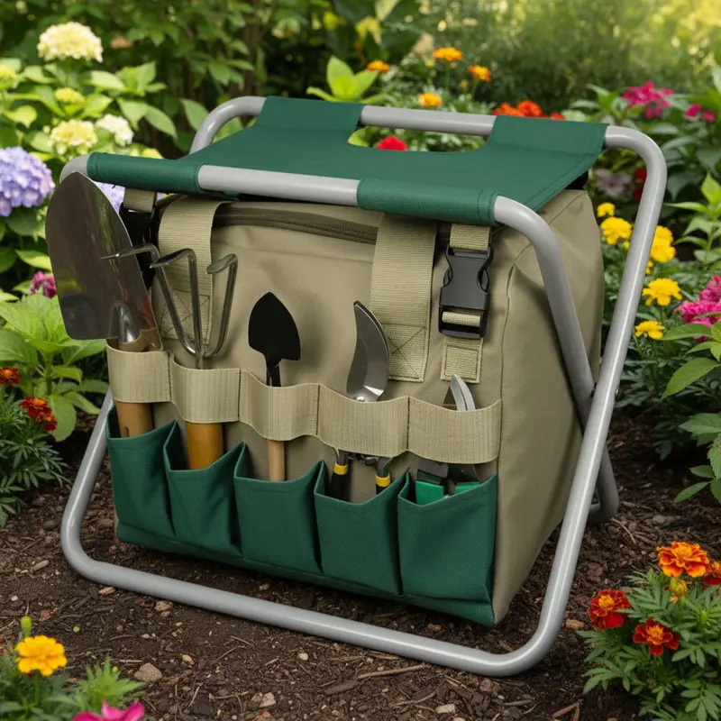 FoldiTrek™ – Compact Opvouwbare Tuinset – Reizen & Thuis Tuinieren