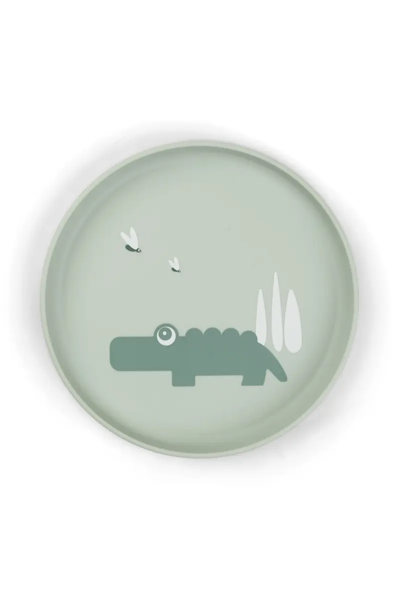 Foodie plate | Croco - Green