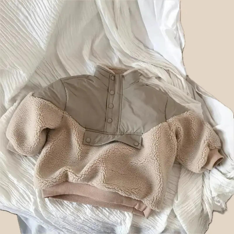 FuzzyNest™ – Teddy Trui voor Koude Dagen – Warme Kindertrui