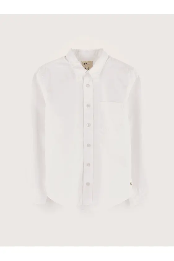 Ganix Poplin Shirt - White