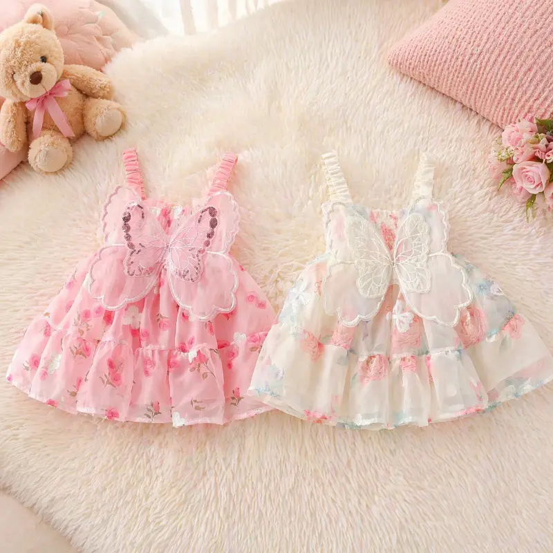 Girls Butterfly Dress – Schattig & Luchtig – Kinder Jurk