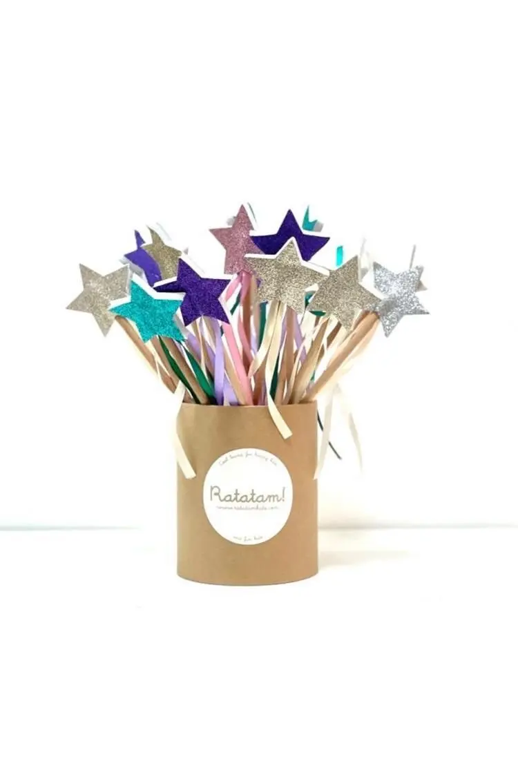 Glitter Magic Wand - Blue