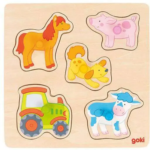 Goki knoppenpuzzel