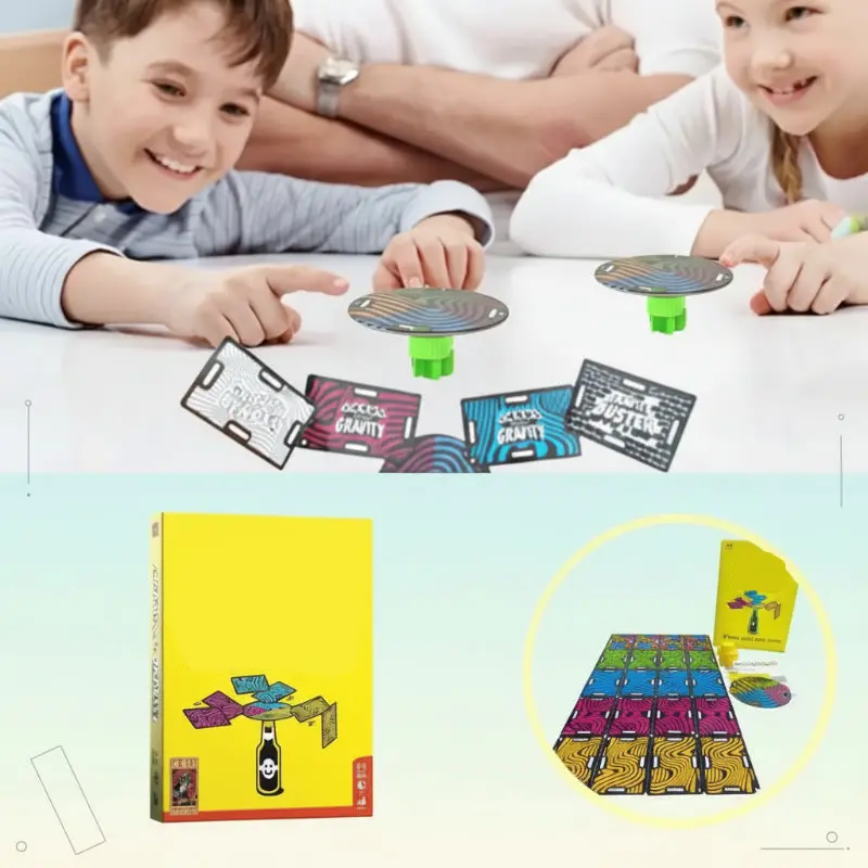 GravityFun – Spannend & Interactief – Anti-Gravity Balans Kaartspel