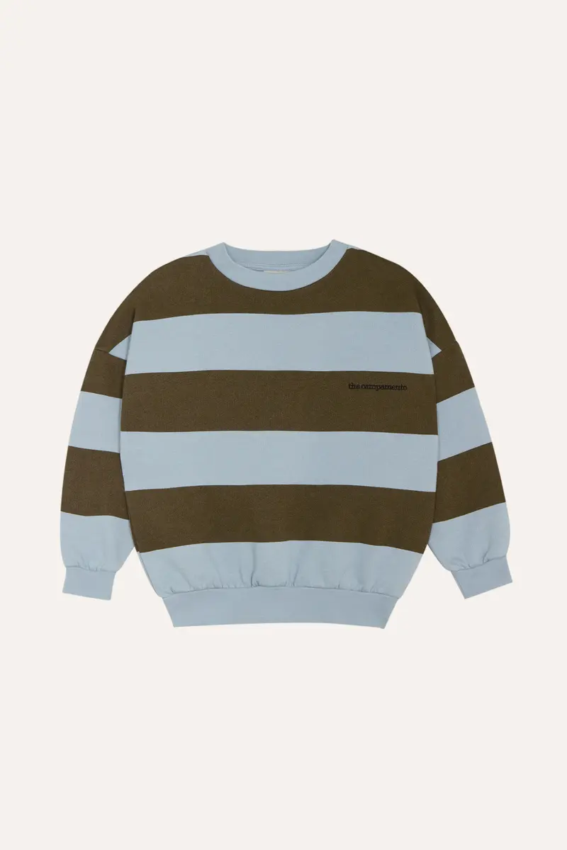Green Stripes Sweatshirt