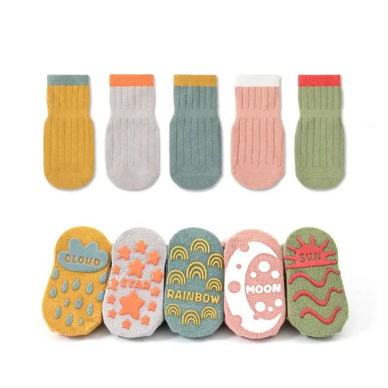 GripTots™ – Antislip Sokken met Comfortstretch – Veilige Baby- en Peutersokken