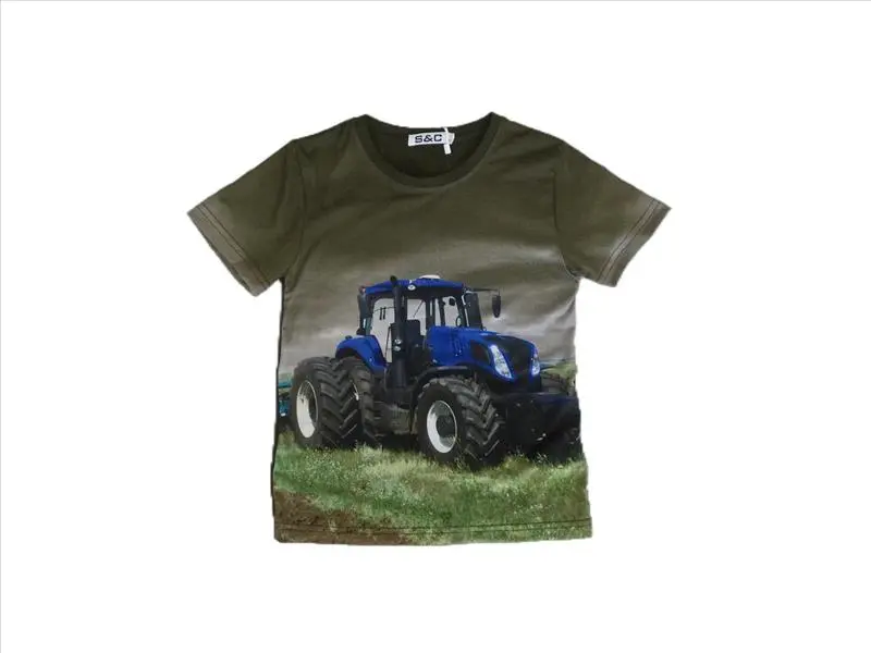 Groen shirt met New Holland