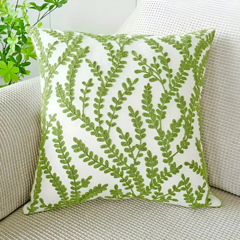 Grovea Kussenhoes - Groen, voor 45x45 kussens, Geschikt voor Buiten