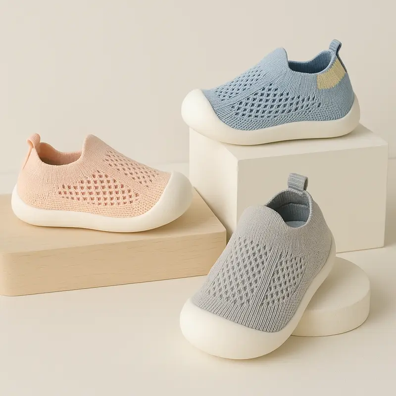 HappyFeet Comfy™ - Stevige antislipzool - Kinder Sneakers