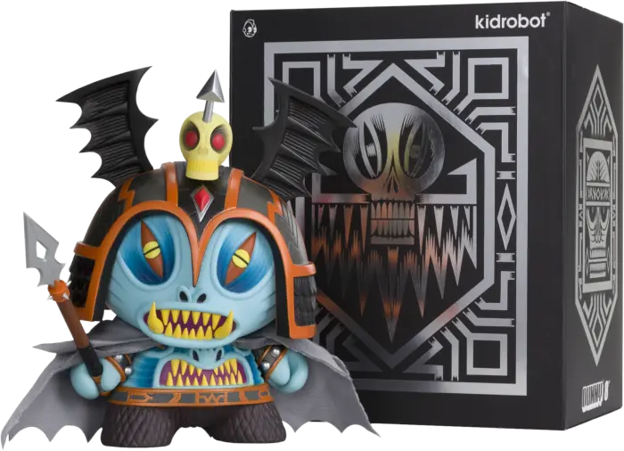 Harbringer 20 cm Dunny Art Figure by Martin Ontiveros - Blue Edition