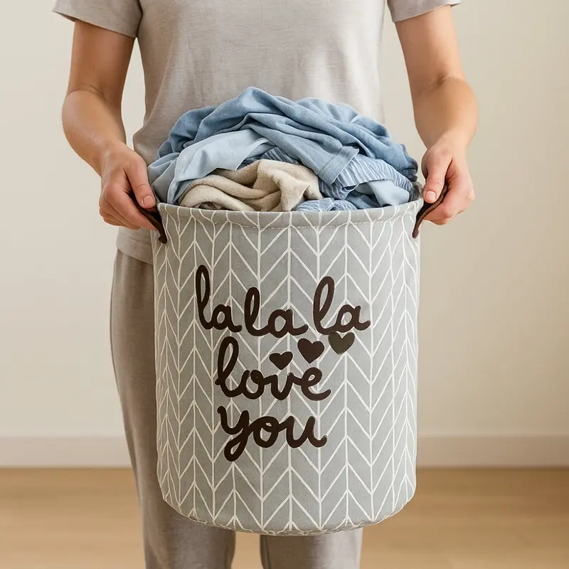 Harmel Wasmand - Duurzaam Polyester, Opvouwbaar en Ruimtebesparend