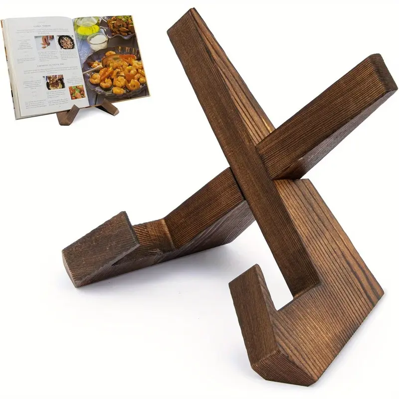 Haro Kookboekstandaard - Hout, Verstelbaar Design