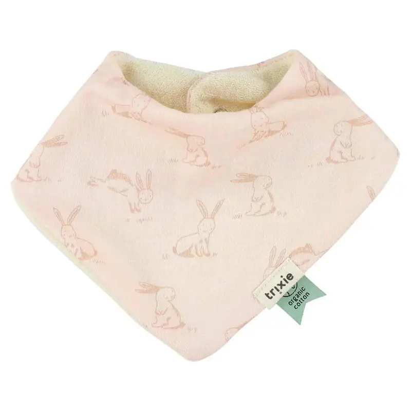 HelloLoomi Cotton Bandana Scarves 3-pack mix - Rosy Rabbit