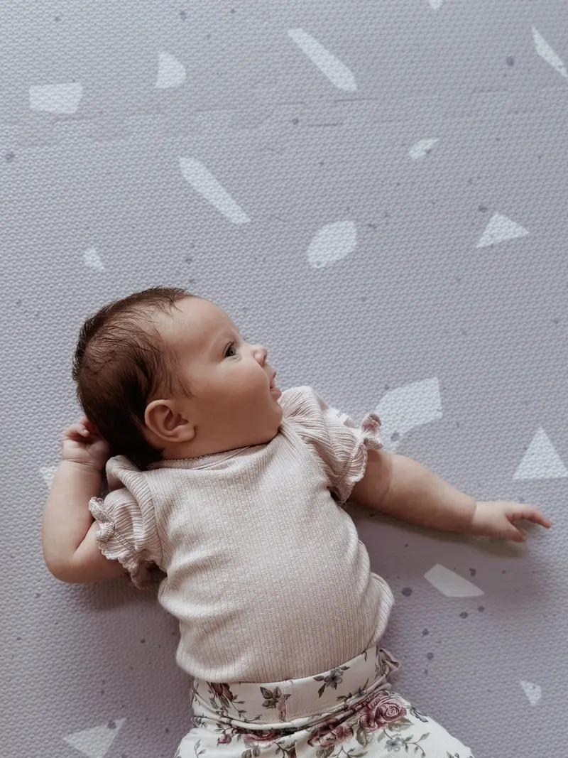 HelloLoomi Foam Puzzle Playmat - Terrazzo Lavender