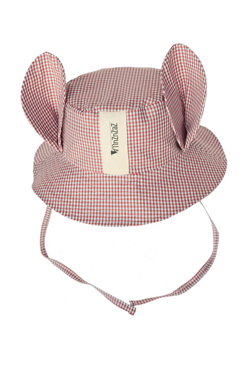 HelloLoomi Kids Hat - Chequered