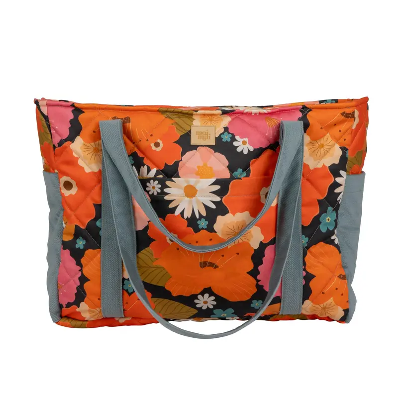 HelloLoomi Mom / Weekender Bag - Picnic With Flowers
