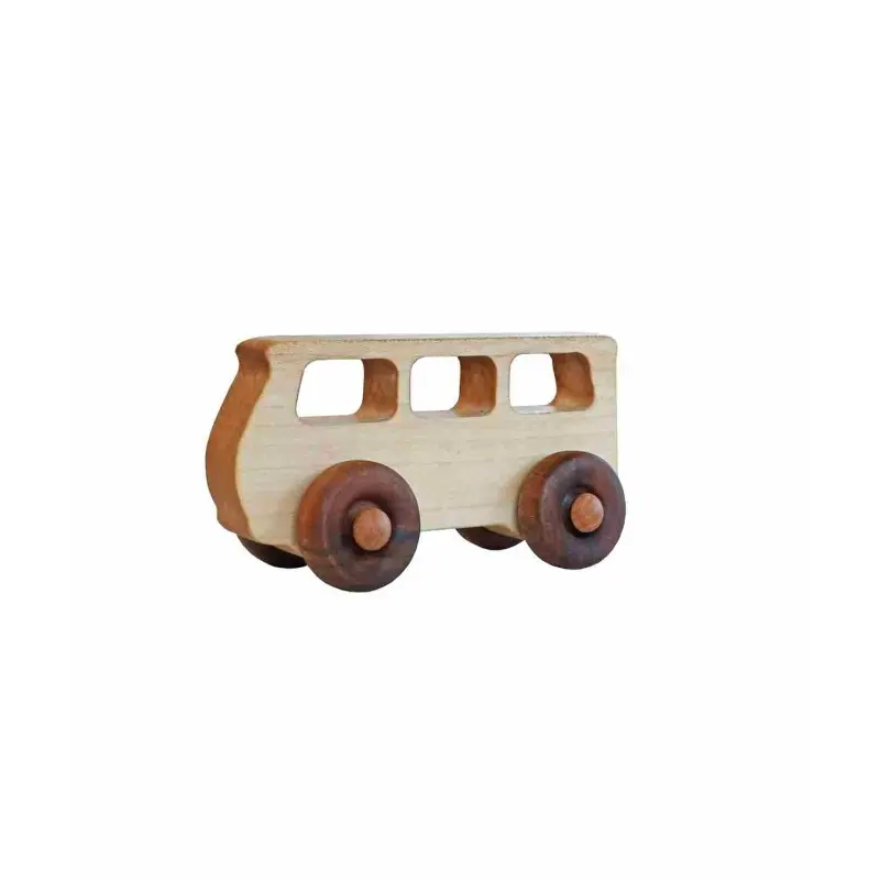 HelloLoomi Wooden Bus