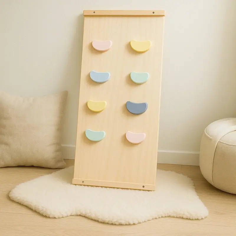 Houten 3-in-1 Klim- & Glijplank | Voor Wibbi & Montessori Klimboog