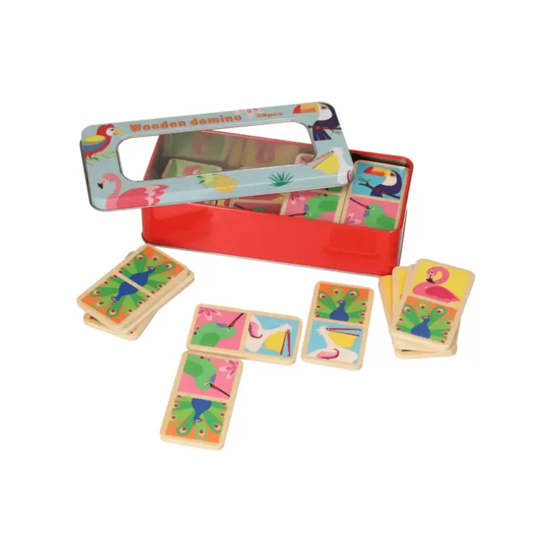 Houten Domino Spel
