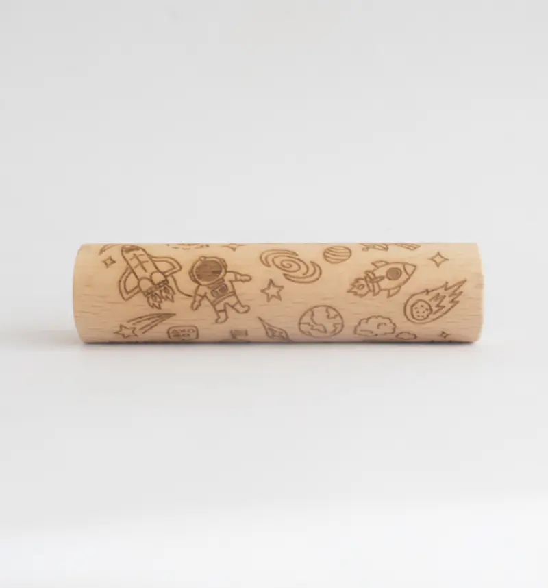Houten roller - de ruimte