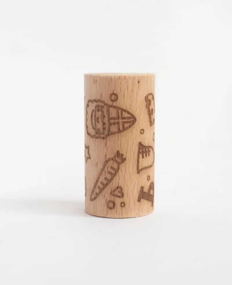 Houten roller - Sinterklaas