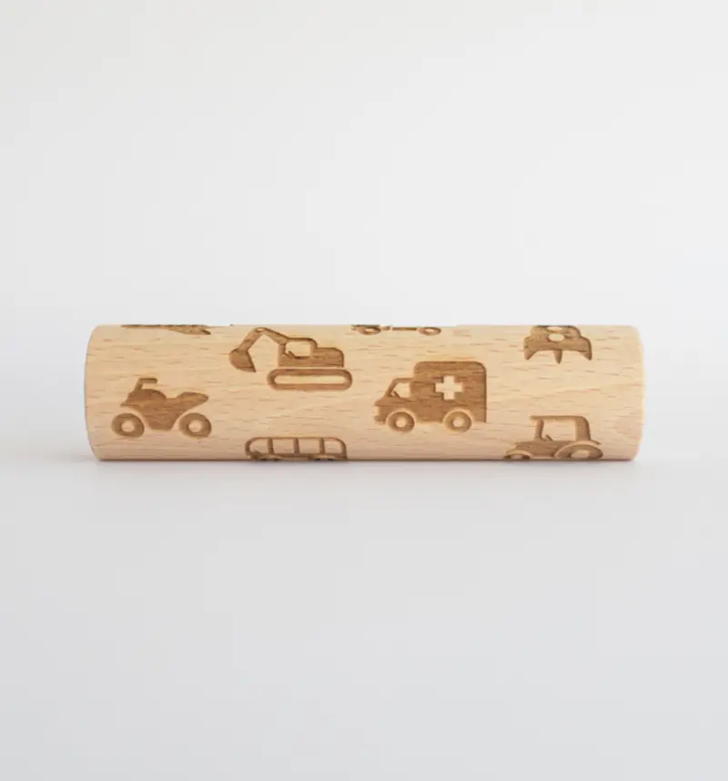Houten roller - voertuigen