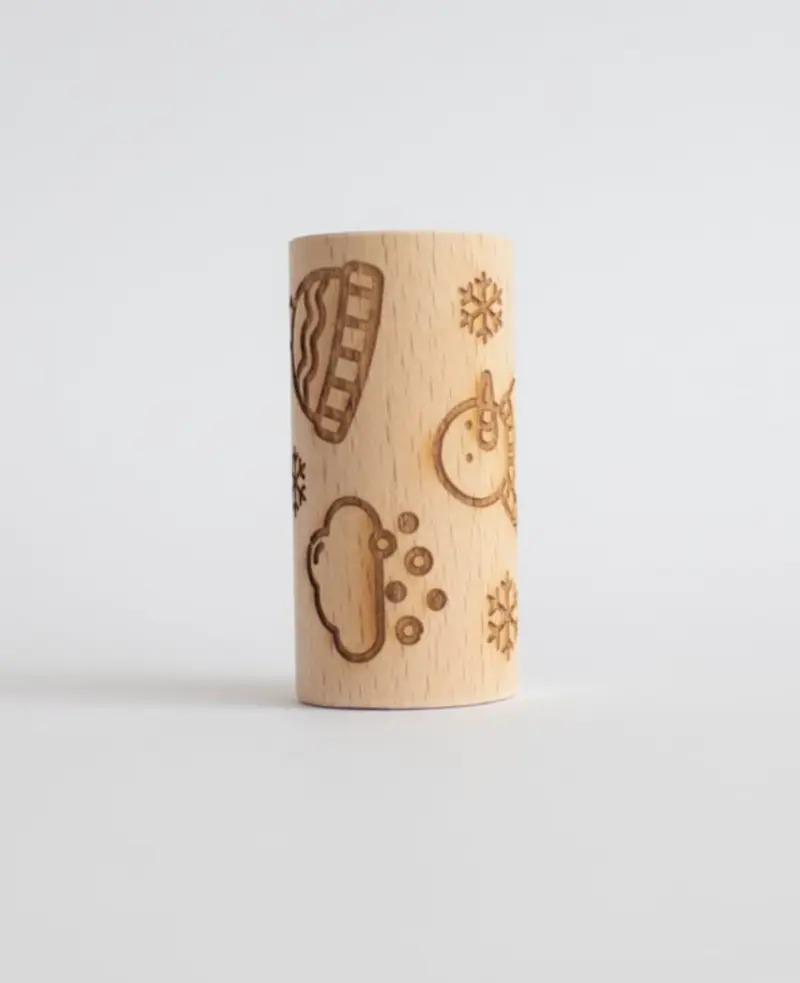 Houten roller - winter