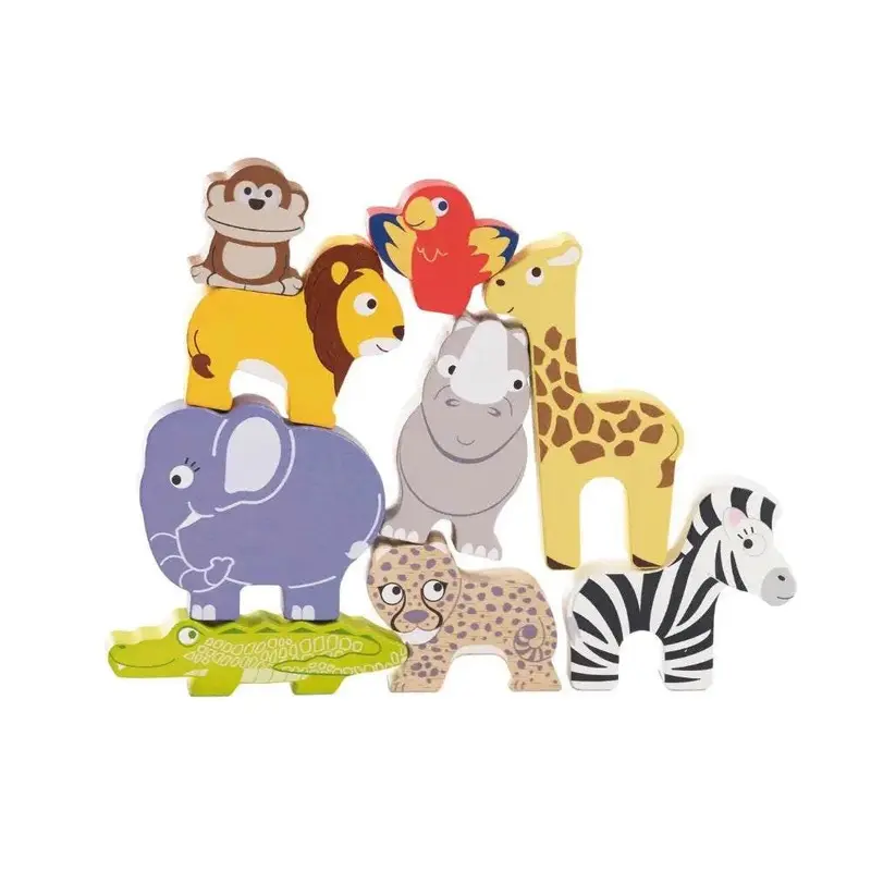 Houten Stapeldieren - Safari