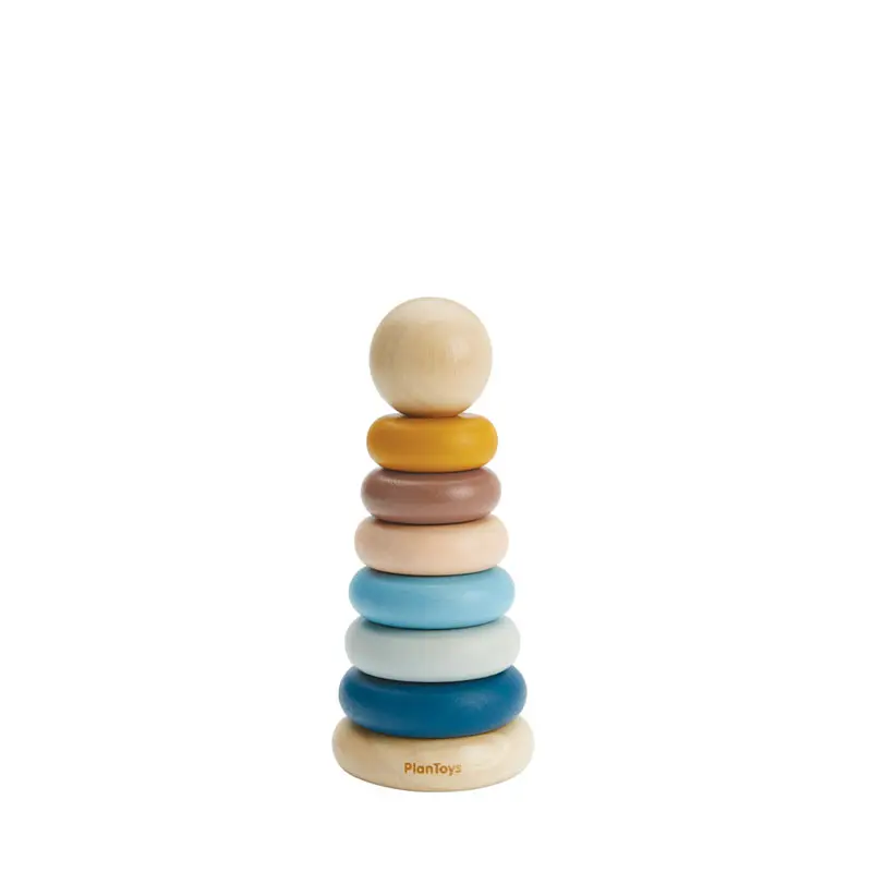 Houten stapeltoren