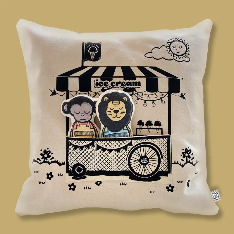 Interactive Cushion - Ice-cream stand