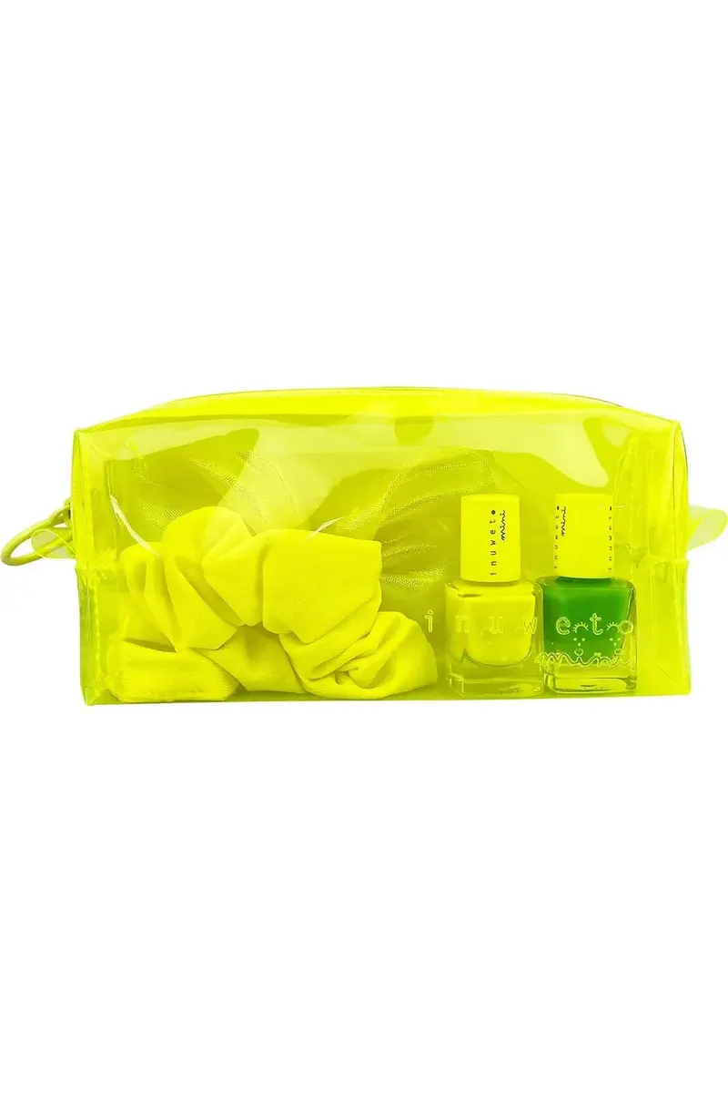 Inuwet Beauty Mania Wallet - Neon Yellow