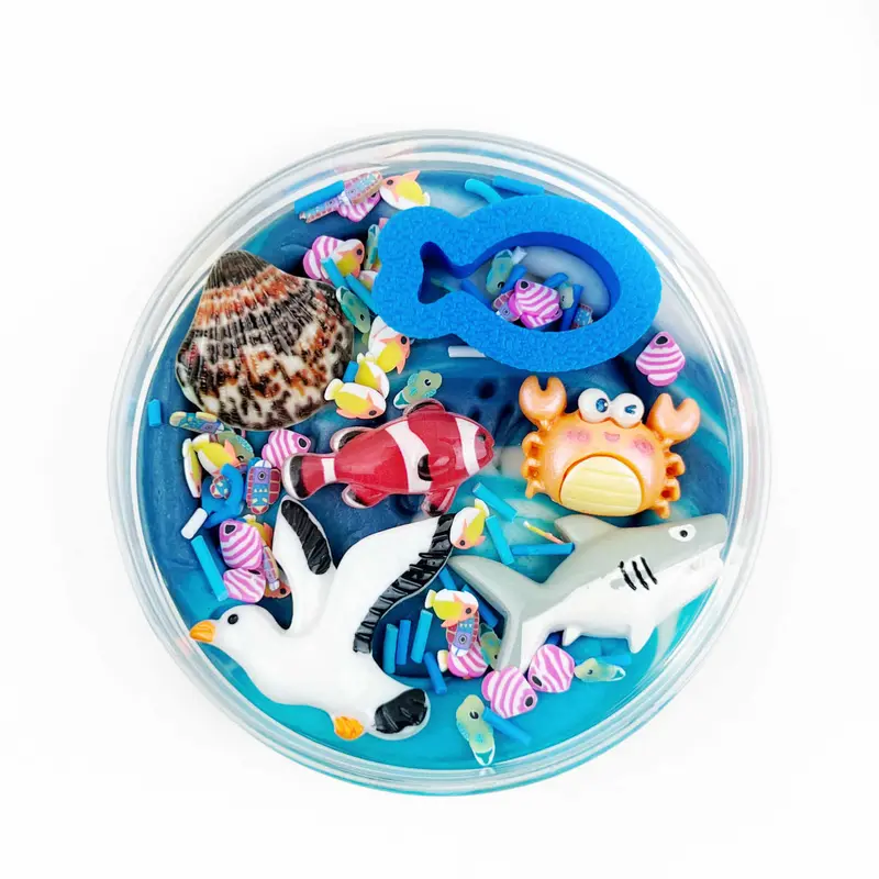 Invitation to Imagine – Speelklei Under the Sea Surprise Pot