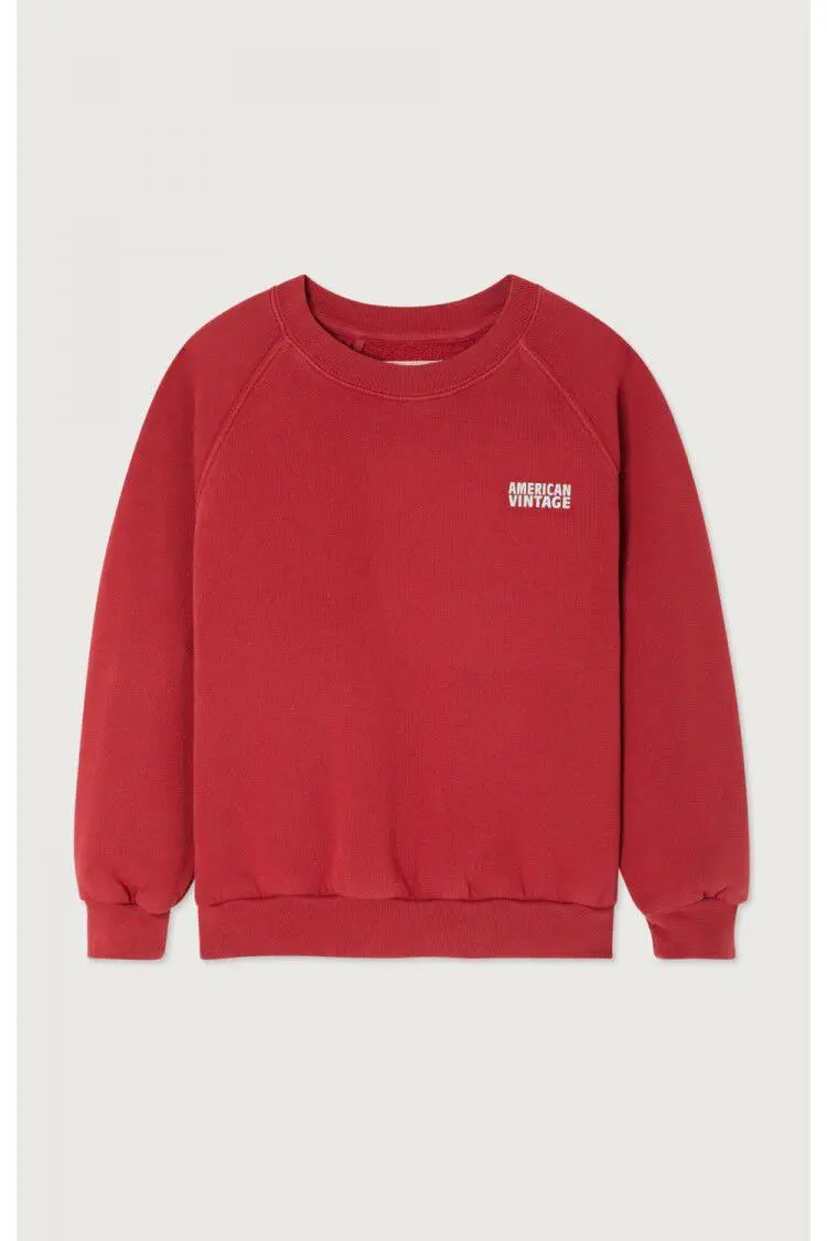 Izubird sweatshirt - Cerise vintage