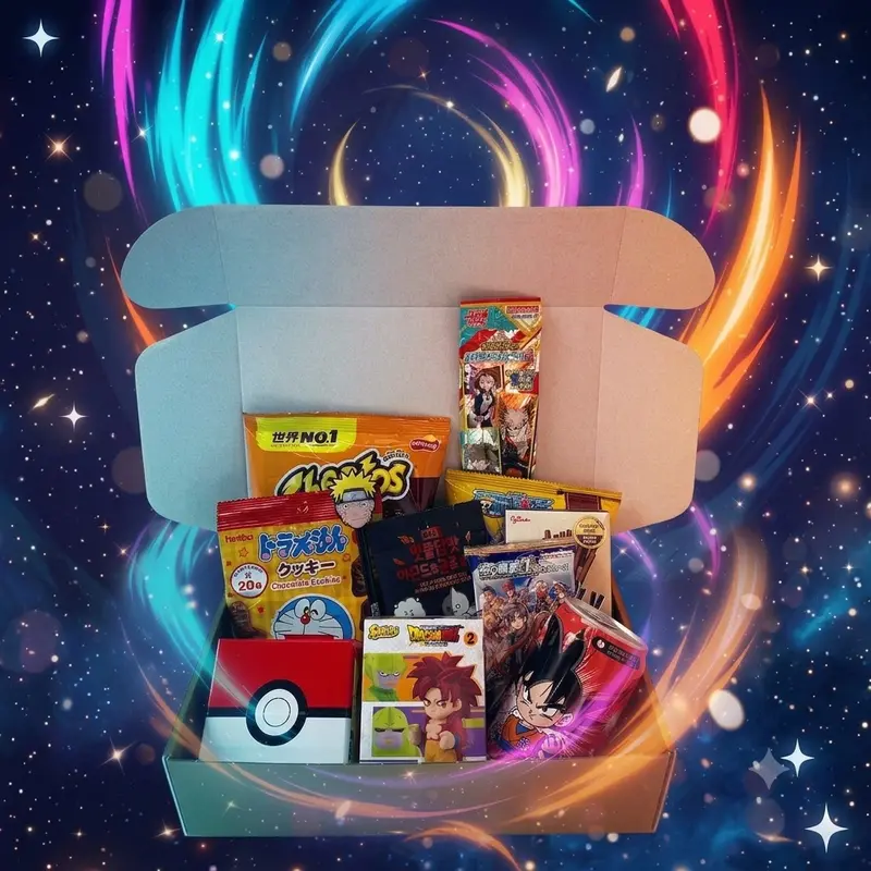 🍜 Japanese Anime Snack Bundle