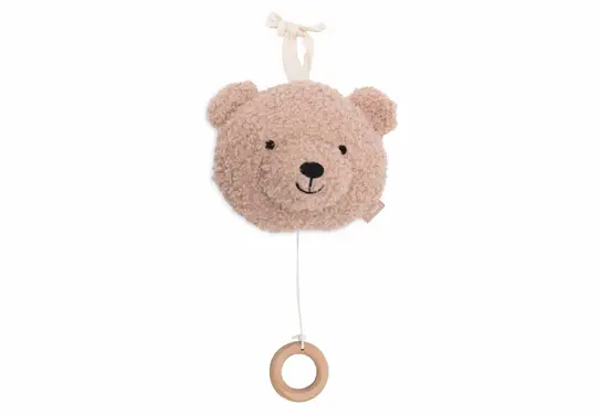 Jollein Muziekhanger Teddy Bear Wild Rose