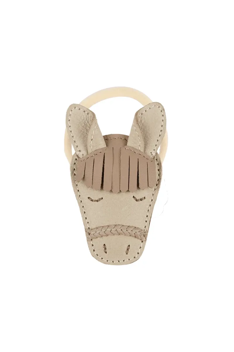 Josy Special Hair Tie - Horse - Ivory Classic Leather