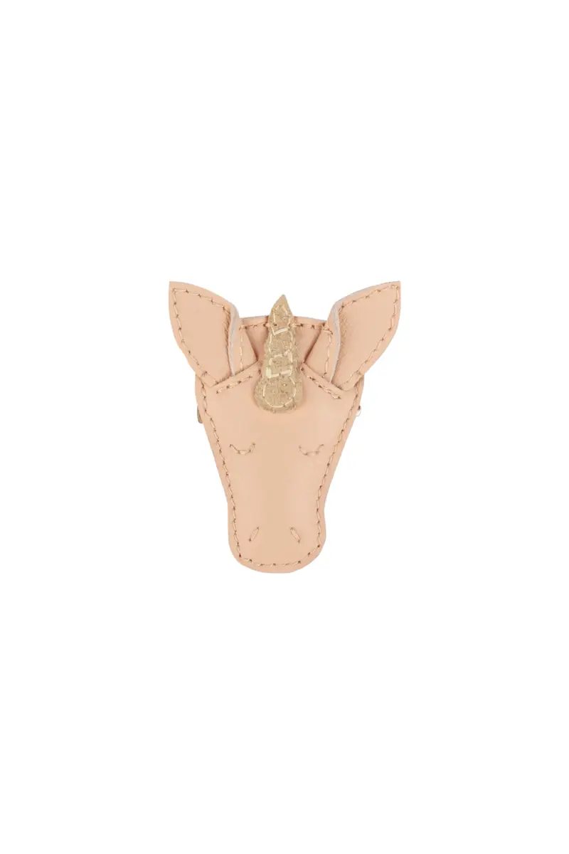 Josy Special Hairclip - Unicorn - Light Rose Leather