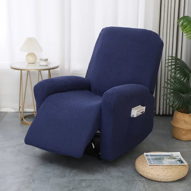 Juno Fauteuilhoes - Zacht Microvezel met Zak - Recliner stoel cover