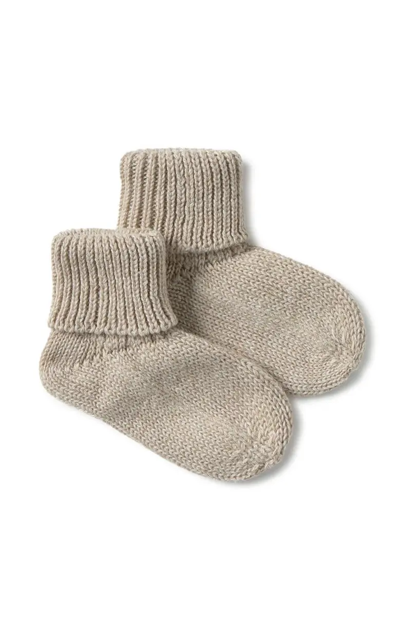 Juno knitted socks - toasted