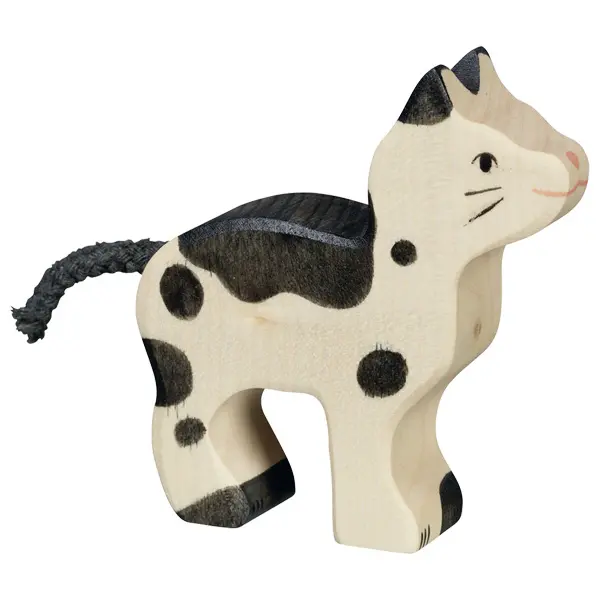 Kat - zwart wit gevlekt
