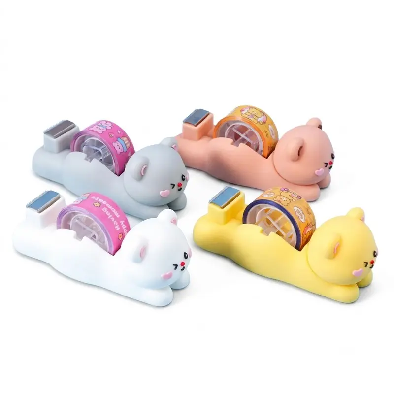 Kawaii Tape Dispenser Bear - Kies je Kleur