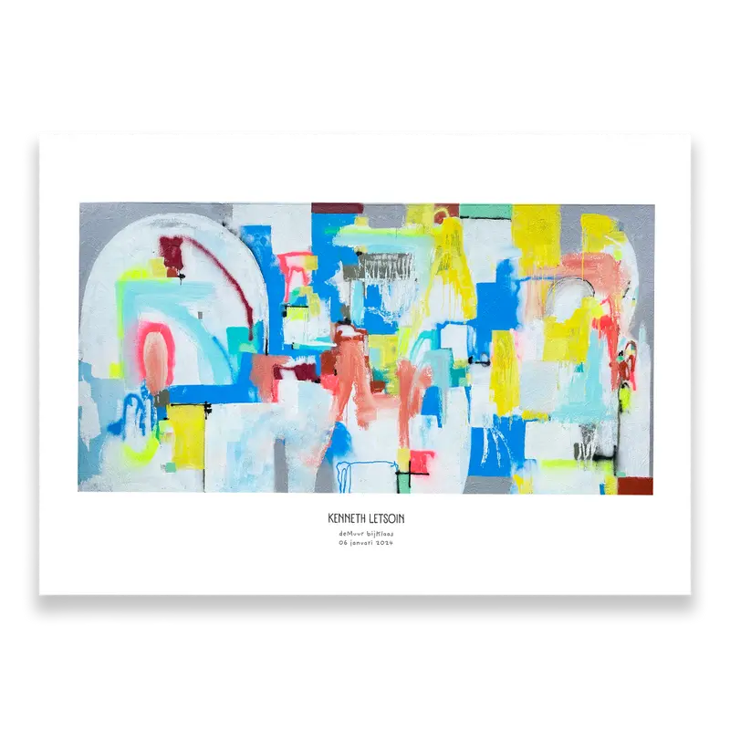 Kenneth Letsoin - deMuur FineArt Print