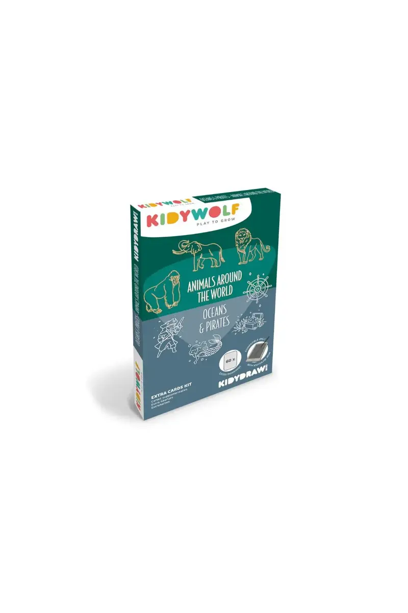 KidyDraw Mini - refill - Animals world | Oceans & pirates