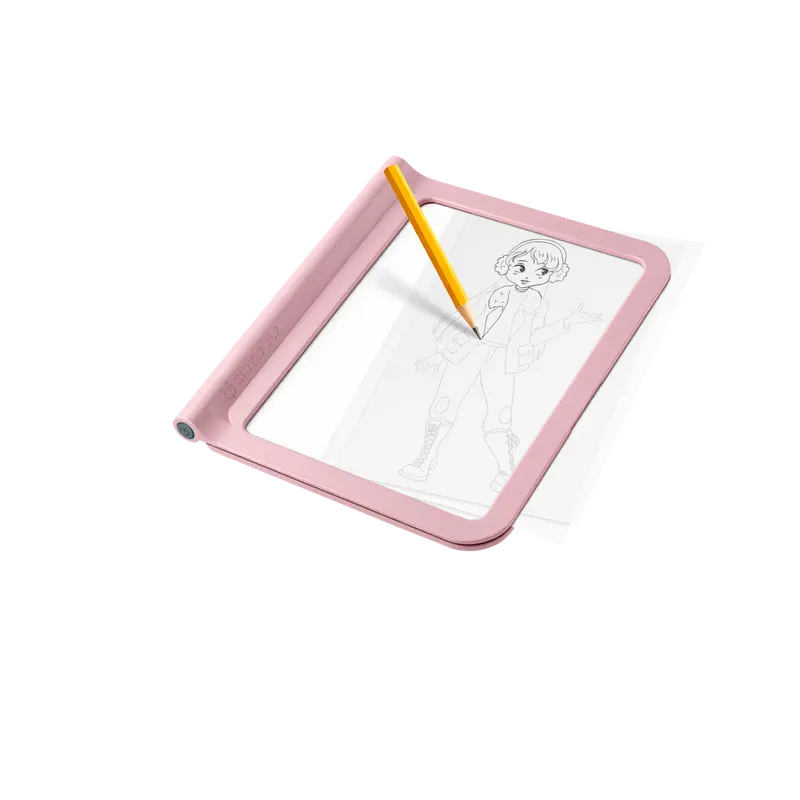 Kidywolf Kidydraw PRO mobiele en lichtgevende tablet - roze