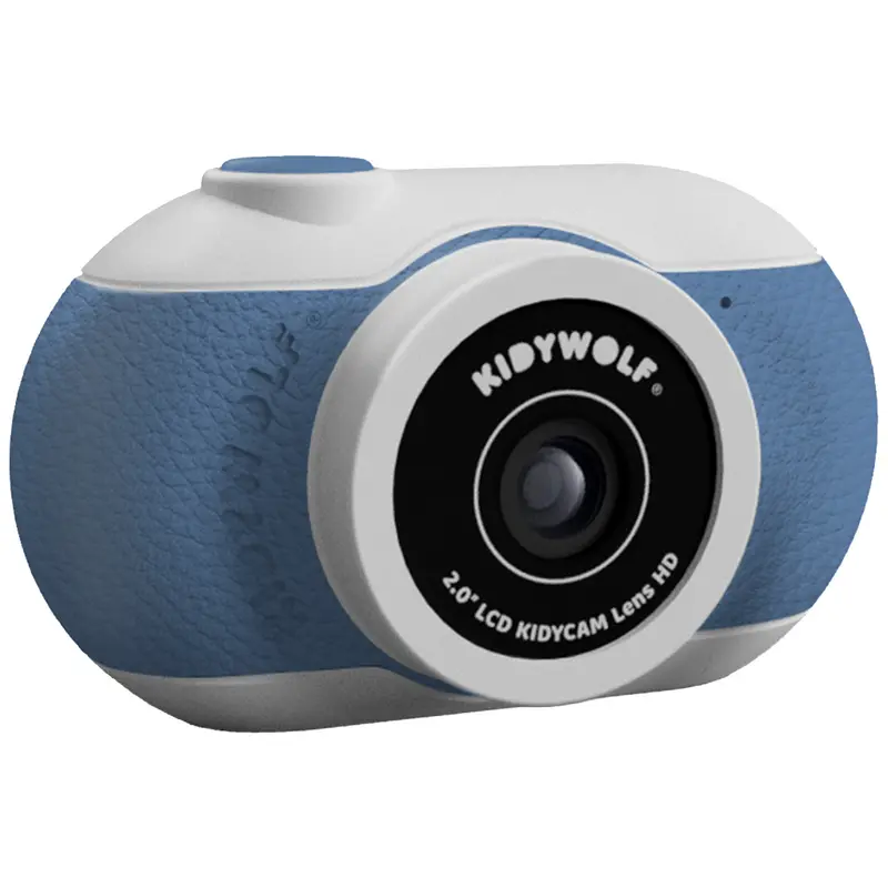 kidywolf kindercamera kidycam go - blauw