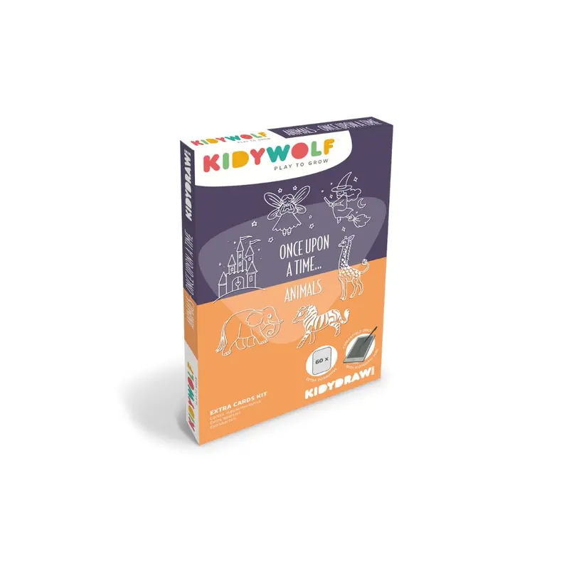 Kidywolf - Refill Kidydraw- Mini Tekeningen ( extra kaarten)