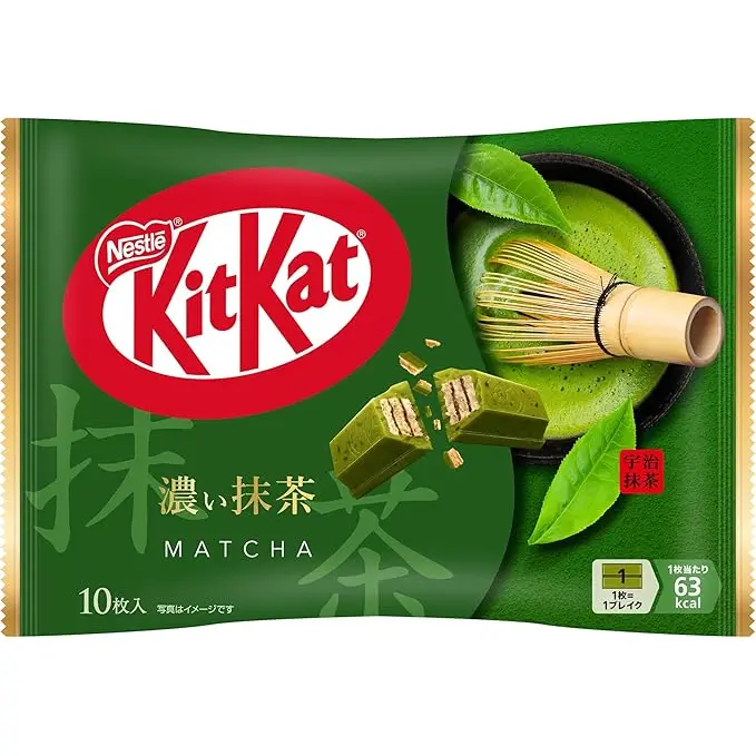 KitKat Mini Double Rich Matcha - zak 10  THT 31-10-2026