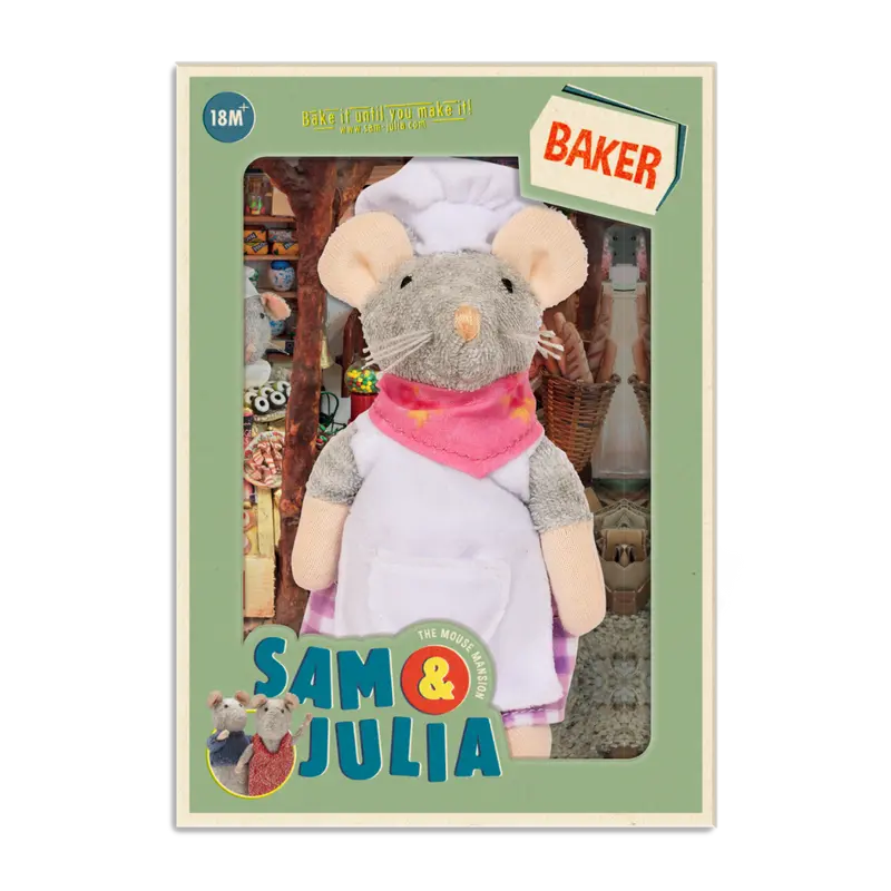 Knuffelmuis De Bakker
