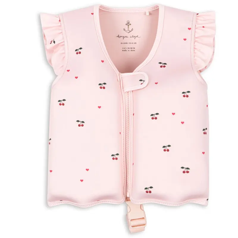 konges sløjd zwemvest avery - cherry coeur rose - 2-3 jaar