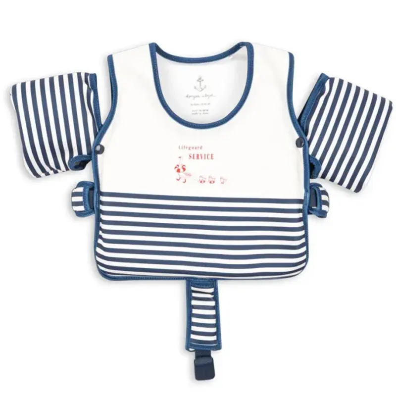 konges sløjd zwemvest met bandjes hollis - marin stripe - 2-3 jaar